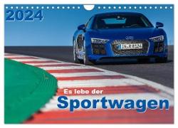 Es lebe der Sportwagen 2024 (Wandkalender 2024 DIN A4 quer), CALVENDO Monatskalender