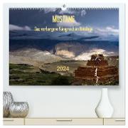 MUSTANG - das verborgene Königreich im Himalaya (hochwertiger Premium Wandkalender 2024 DIN A2 quer), Kunstdruck in Hochglanz