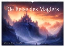 Die Reise des Magiers (Wandkalender 2024 DIN A2 quer), CALVENDO Monatskalender