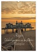 Rügen - Urlaubsparadies an der Ostsee - Familienplaner (Wandkalender 2024 DIN A2 hoch), CALVENDO Monatskalender