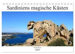 Sardiniens magische Küsten (Tischkalender 2024 DIN A5 quer), CALVENDO Monatskalender