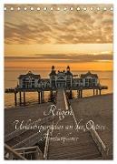 Rügen - Urlaubsparadies an der Ostsee - Familienplaner (Tischkalender 2024 DIN A5 hoch), CALVENDO Monatskalender
