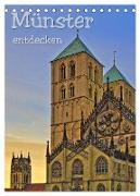 Münster entdecken (Tischkalender 2024 DIN A5 hoch), CALVENDO Monatskalender