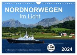 Nordnorwegen im Licht (Wandkalender 2024 DIN A4 quer), CALVENDO Monatskalender
