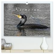 Kormoran. Der Fischjäger (hochwertiger Premium Wandkalender 2024 DIN A2 quer), Kunstdruck in Hochglanz