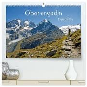Oberengadin (hochwertiger Premium Wandkalender 2024 DIN A2 quer), Kunstdruck in Hochglanz