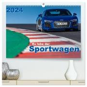 Es lebe der Sportwagen 2024 (hochwertiger Premium Wandkalender 2024 DIN A2 quer), Kunstdruck in Hochglanz