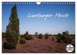 Lüneburger Heide (Wandkalender 2024 DIN A4 quer), CALVENDO Monatskalender