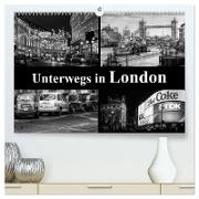 Unterwegs in London (hochwertiger Premium Wandkalender 2024 DIN A2 quer), Kunstdruck in Hochglanz