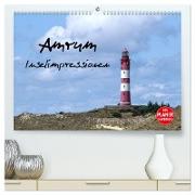 Amrum - Inselimpressionen (hochwertiger Premium Wandkalender 2024 DIN A2 quer), Kunstdruck in Hochglanz