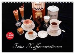 Feine Kaffeevariationen (Wandkalender 2024 DIN A3 quer), CALVENDO Monatskalender