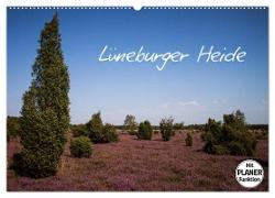 Lüneburger Heide (Wandkalender 2024 DIN A2 quer), CALVENDO Monatskalender