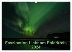 Faszination Licht am Polarkreis (Wandkalender 2024 DIN A2 quer), CALVENDO Monatskalender