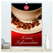 Köstliche Kaffeespezialitäten (hochwertiger Premium Wandkalender 2024 DIN A2 hoch), Kunstdruck in Hochglanz