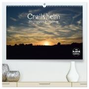 Crailsheim - Stimmungsvolle Momente (hochwertiger Premium Wandkalender 2024 DIN A2 quer), Kunstdruck in Hochglanz