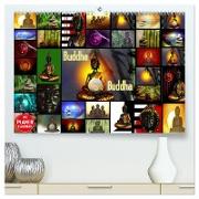 Buddha (hochwertiger Premium Wandkalender 2024 DIN A2 quer), Kunstdruck in Hochglanz