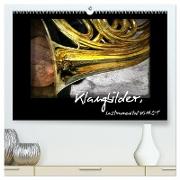 Klangbilder Instrumental-KUNST (hochwertiger Premium Wandkalender 2024 DIN A2 quer), Kunstdruck in Hochglanz