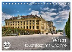 Wien - Haupstadt mit Charme (Tischkalender 2024 DIN A5 quer), CALVENDO Monatskalender