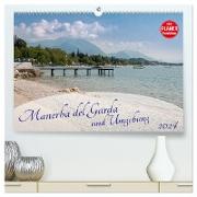 Gardasee - Manerba del Garda (hochwertiger Premium Wandkalender 2024 DIN A2 quer), Kunstdruck in Hochglanz