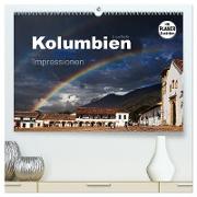 Kolumbien Impressionen (hochwertiger Premium Wandkalender 2024 DIN A2 quer), Kunstdruck in Hochglanz