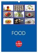 Food (Wandkalender 2024 DIN A3 hoch), CALVENDO Monatskalender