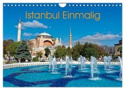 Istanbul Einmalig (Wandkalender 2024 DIN A4 quer), CALVENDO Monatskalender