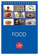 Food (Tischkalender 2024 DIN A5 hoch), CALVENDO Monatskalender