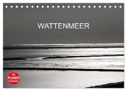 Wattenmeer (Tischkalender 2024 DIN A5 quer), CALVENDO Monatskalender