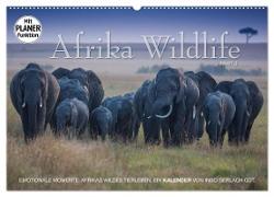 Emotionale Momente: Afrika Wildlife. Part 3. (Wandkalender 2024 DIN A2 quer), CALVENDO Monatskalender