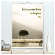 Der Gardasee im Norden - Familienplaner 2024 (hochwertiger Premium Wandkalender 2024 DIN A2 hoch), Kunstdruck in Hochglanz