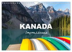 Kanada - Impressionen (Wandkalender 2024 DIN A4 quer), CALVENDO Monatskalender