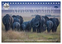 Emotionale Momente: Afrika Wildlife. Part 3. (Tischkalender 2024 DIN A5 quer), CALVENDO Monatskalender