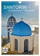 Santorin - Trauminsel Griechenlands (Wandkalender 2024 DIN A4 hoch), CALVENDO Monatskalender