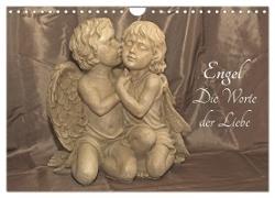 Engel - Die Worte der Liebe (Wandkalender 2024 DIN A4 quer), CALVENDO Monatskalender
