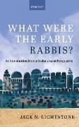 What Were the Early Rabbis?