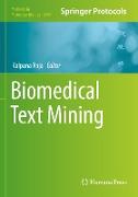 Biomedical Text Mining