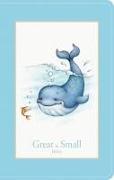 KJV Great and Small Bible, Baby Blue Leathertouch: A Keepsake Bible for Babies