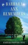 Barbara Ann Remembers: Recounting the goodness of God