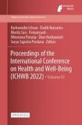 Proceedings of the International Conference on Health and Well-Being (ICHWB 2022)