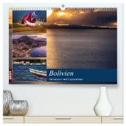 Bolivien - Titicacasee und Copacabana (hochwertiger Premium Wandkalender 2024 DIN A2 quer), Kunstdruck in Hochglanz
