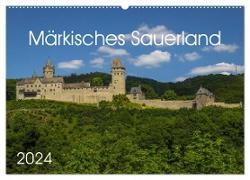 Märkisches Sauerland (Wandkalender 2024 DIN A2 quer), CALVENDO Monatskalender