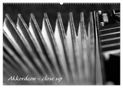 Akkordeon - close up (Wandkalender 2024 DIN A2 quer), CALVENDO Monatskalender