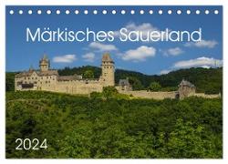 Märkisches Sauerland (Tischkalender 2024 DIN A5 quer), CALVENDO Monatskalender