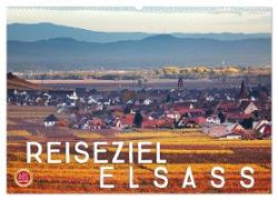Reiseziel Elsass (Wandkalender 2024 DIN A2 quer), CALVENDO Monatskalender