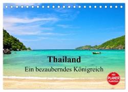 Thailand - Ein bezauberndes Königreich (Tischkalender 2024 DIN A5 quer), CALVENDO Monatskalender