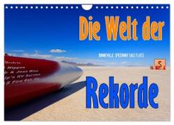 Die Welt der Rekorde - Bonneville Speedway (Wandkalender 2024 DIN A4 quer), CALVENDO Monatskalender