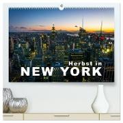 Herbst in New York (hochwertiger Premium Wandkalender 2024 DIN A2 quer), Kunstdruck in Hochglanz