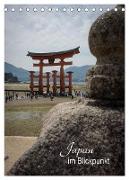 Japan im Blickpunkt (Tischkalender 2024 DIN A5 hoch), CALVENDO Monatskalender
