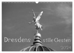 Dresdens stille Gesten (Wandkalender 2024 DIN A3 quer), CALVENDO Monatskalender