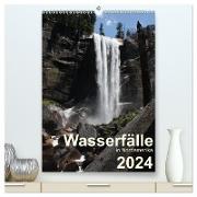 Wasserfälle in Nordamerika 2024 (hochwertiger Premium Wandkalender 2024 DIN A2 hoch), Kunstdruck in Hochglanz